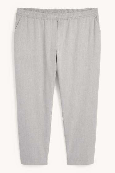 Men - Chinos - tapered fit - light gray
