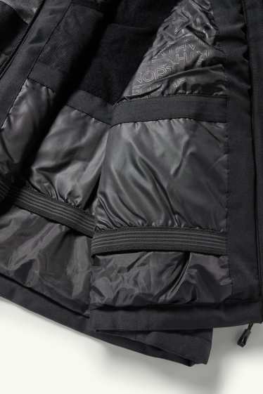 Nen - Jaqueta d’esquí amb caputxa - impermeable - negre