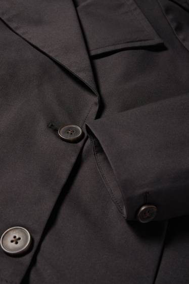 Dona - Gavardina crop - negre