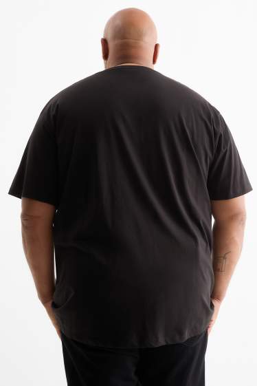 Hommes - T-shirt - relaxed fit - The Beatles - noir