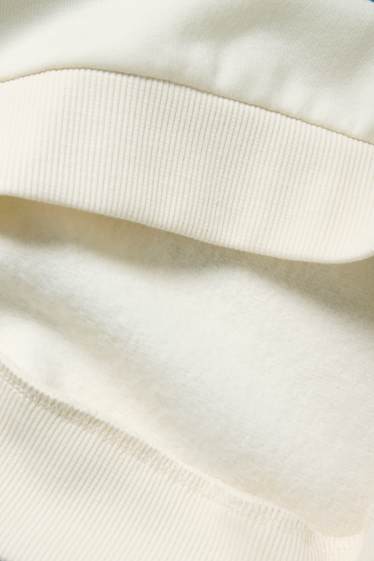 Enfants filles - Lilo & Stitch - sweat à capuche - blanc crème