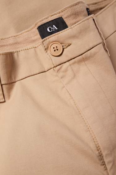Uomo - Pantaloni chino - regular fit - tortora