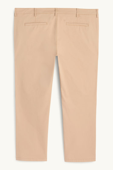 Uomo - Pantaloni chino - regular fit - tortora