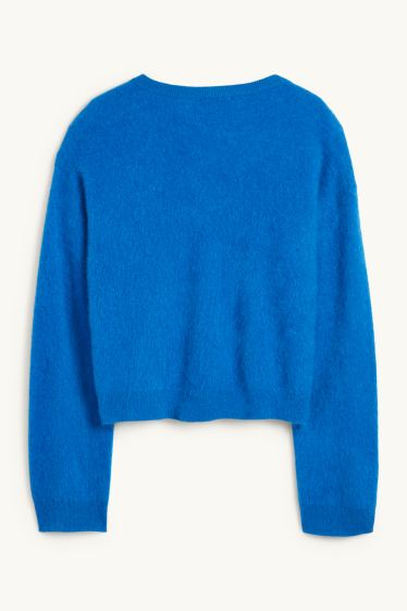 Donna - Cardigan di cashmere - blu