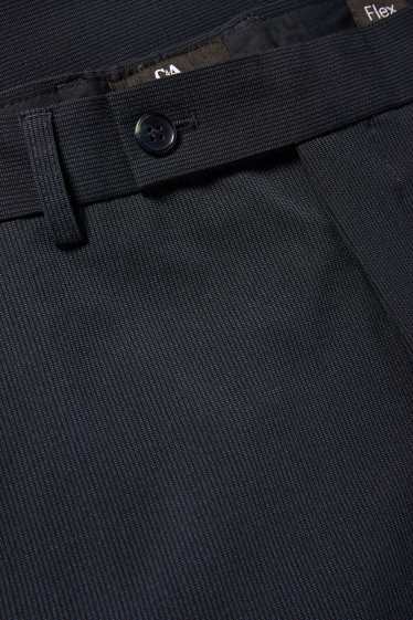 Hommes - Veste de costume - regular fit - Flex - LYCRA® - Mix & Match - bleu foncé