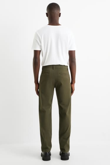 Men - Chinos - regular fit - dark green