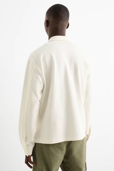 Herren - Hemdjacke - Relaxed Fit - Kent - cremeweiß