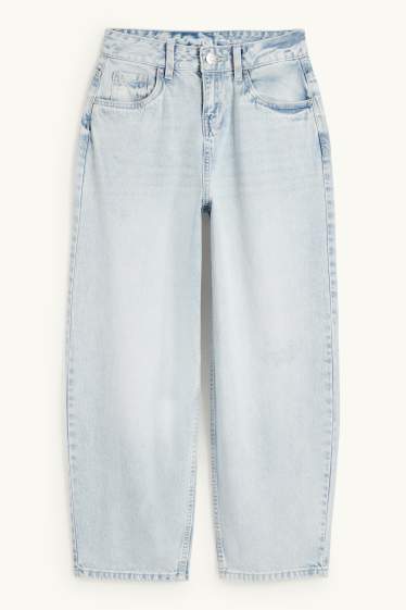 Bambine - Balloon jeans - jeans azzurro