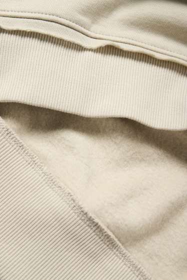 Children Boys - Skateboard and cactus - hoodie - beige