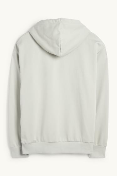 Men - Hoodie - light gray