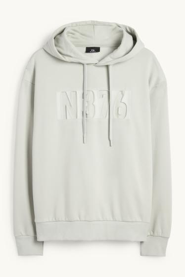 Men - Hoodie - light gray
