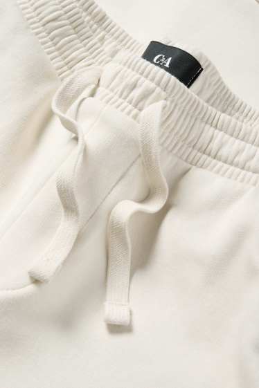 Hombre - Pantalón de deporte - blanco roto