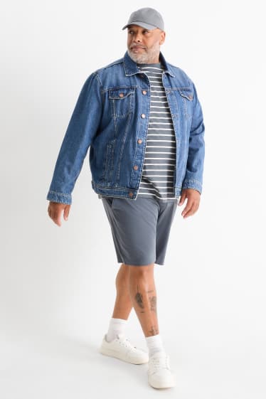 Hombre - Shorts deportivos - gris oscuro