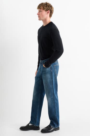 Hommes - Relaxed jean - jean bleu