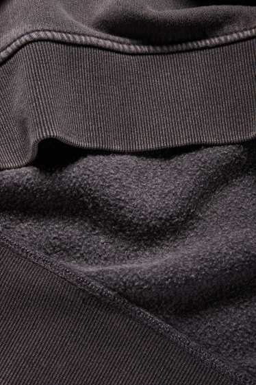Bărbați - Bluză de molton - gri închis