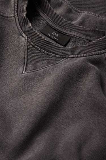 Bărbați - Bluză de molton - gri închis