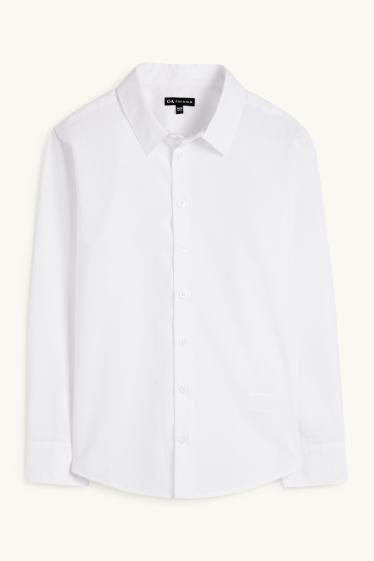 Enfants garçons - Chemise - blanc