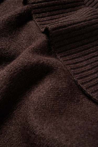 Damen - Pullover - dunkelbraun