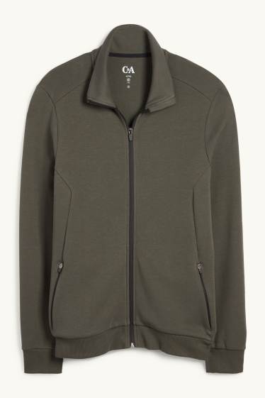 Hommes - Veste de sport - vert foncé