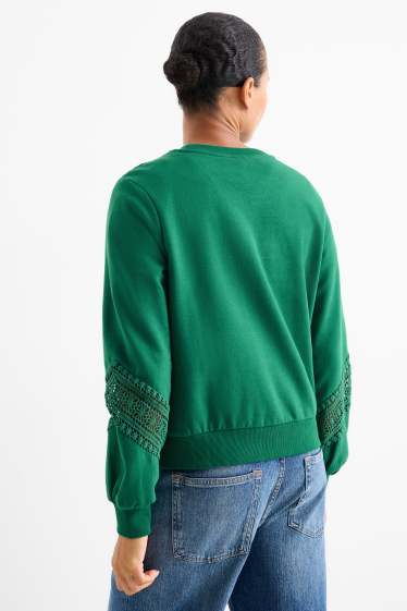 Damen - Sweatshirt - grün