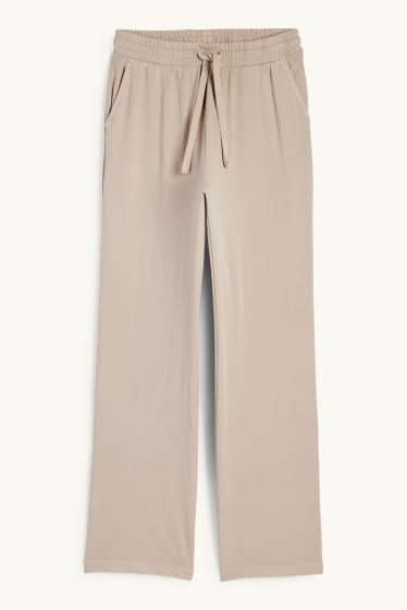 Dames - Joggingbroek - beige