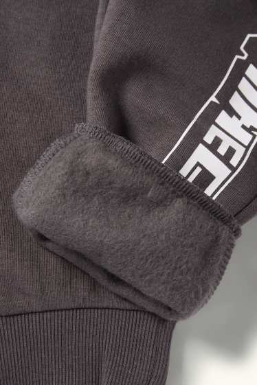 Children Boys - Minecraft - joggers - dark gray