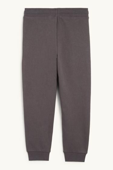 Children Boys - Minecraft - joggers - dark gray