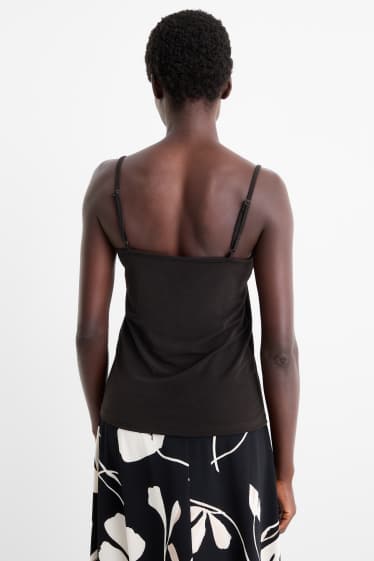 Damen - Hemdchen - schwarz