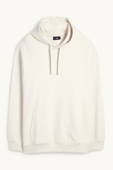 Herren - Hoodie - cremeweiß