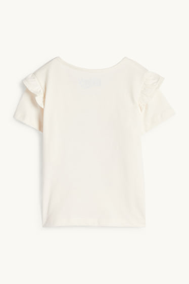 Nena - Bluey - samarreta de mànigues curtes - blanc trencat