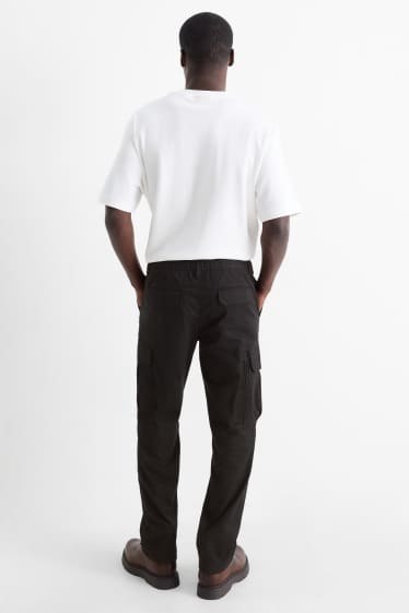 Herren - Thermo-Cargohose - schwarz