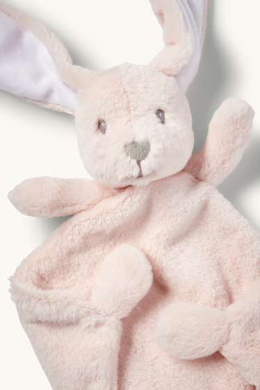 Unisexe - Petit lapin - doudou bébé - rose