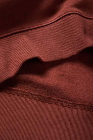 Men - Sweatshirt - dark red