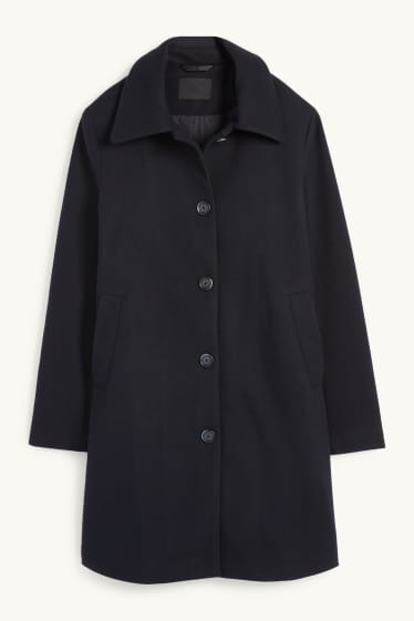 Women - Coat - dark blue