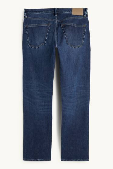 Herren - Regular Jeans mit Knopfleiste - Thermojeans - LYCRA® - jeansblau