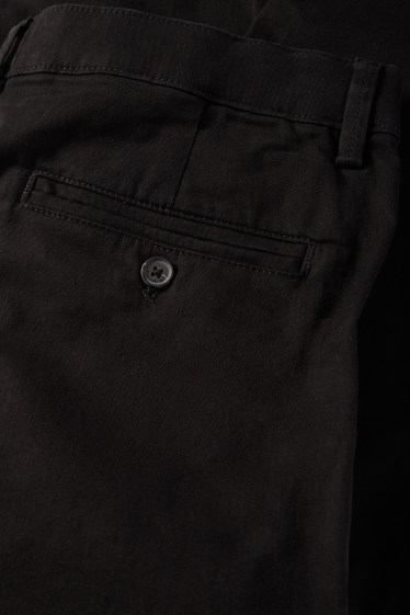 Pánské - Kalhoty chino - slim fit - černá