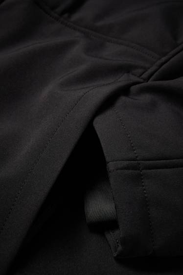 Home - Jaqueta softshell - enconxat - resistent a l’aigua - 4 Way Stretch - negre