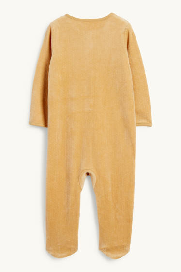 Bébés garçons - Le Roi Lion - pyjama bébé - texturé - jaune