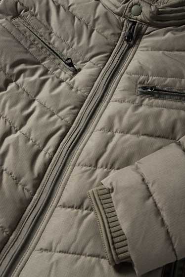 Bărbați - Jachetă matlasată - verde