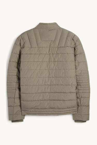 Bărbați - Jachetă matlasată - verde