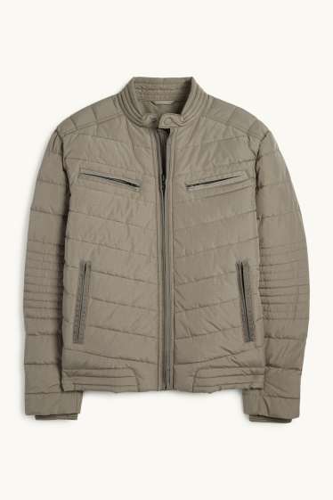 Bărbați - Jachetă matlasată - verde