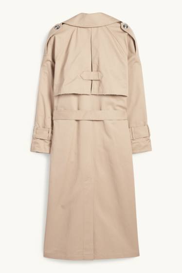 Damen - Trenchcoat - beige