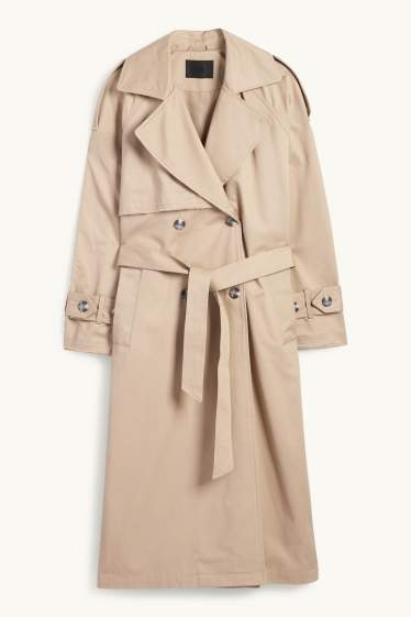 Damen - Trenchcoat - beige