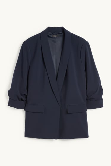 Damen - Blazer - Relaxed Fit - dunkelblau