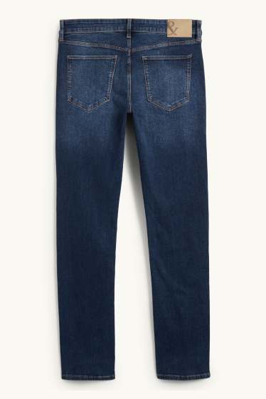 Heren - Slim jeans - LYCRA® - jeansdonkerblauw