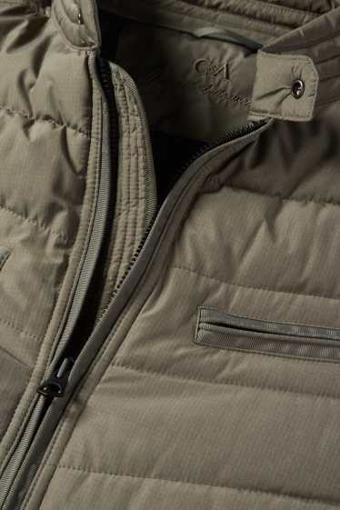 Herren - Steppjacke - khaki