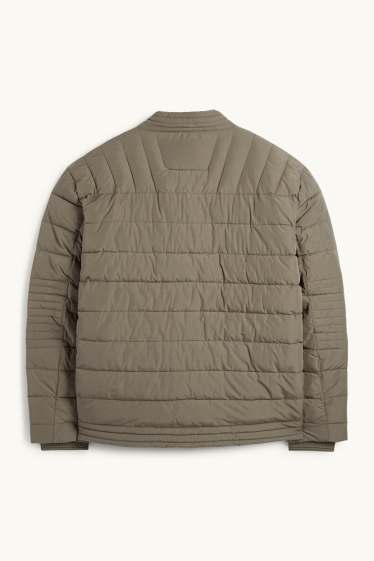 Herren - Steppjacke - khaki