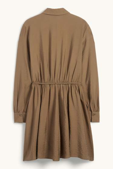 Dona - Vestit camiser - marró clar