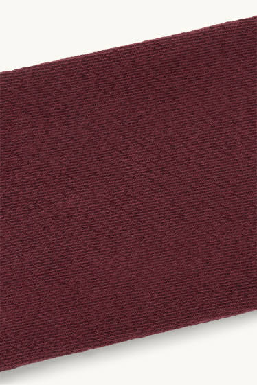 Damen - Strumpfhose - bordeaux