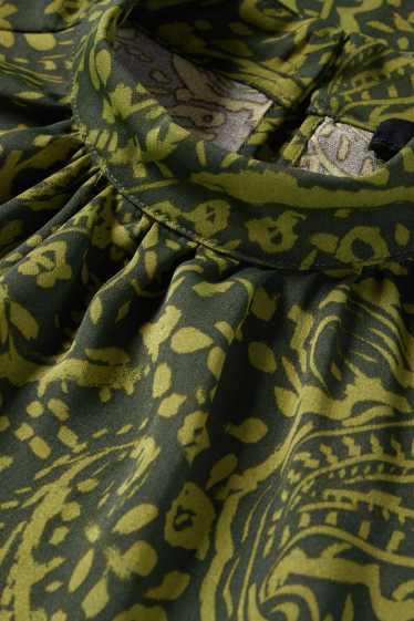 Dona - Brusa - estampada - verd